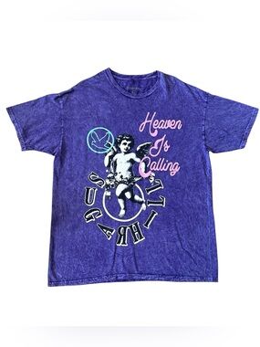 Sugarhill Heaven Is Calling T-shirt in mineral purple Size 2XL